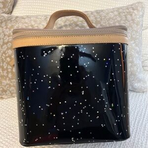 Consuela Black Dreamy Slim Train Case